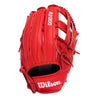 WILSON  RED-RED 14.00 SOLID COLOR
